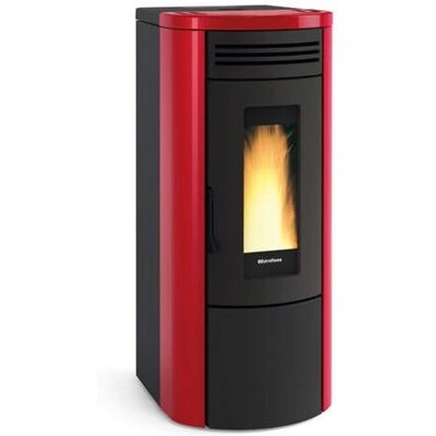 Estufa de pellets Extraflame Costanza Idro Burdeos - Pellet Stove Estufa de pellets Extraflame Costanza Idro Burdeos - Pellet Stove