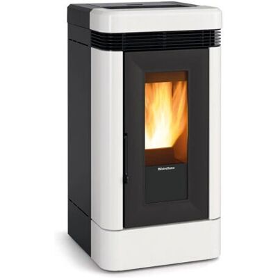 Stufa a pellet Extraflame Lucia Plus Bianca - 12 kW, WiFi, IR Remote Stufa a pellet Extraflame Lucia Plus Bianca - 12 kW, WiFi, IR Remote