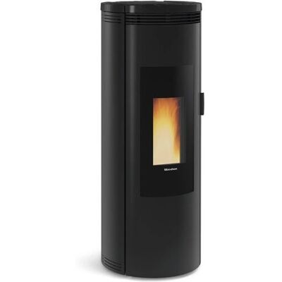 Stufa a pellet Amika di La Nordica Extraflame - Doppia porta - 8kW - A+ Stufa a pellet Amika di La Nordica Extraflame - Doppia porta - 8kW - A+