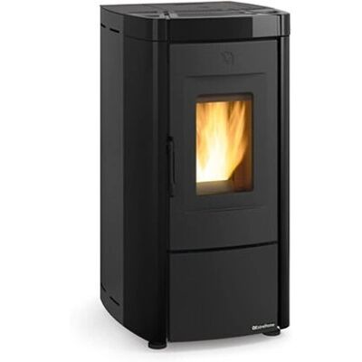 Poêle à pellets La Nordica Moira EVO - 7kW Noir - Chauffage écologique - Publicité Poêle à pellets La Nordica Moira EVO - 7kW Noir - Chauffage écologique - Publicité