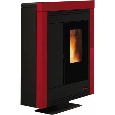 La Nordica Extraflame Pelletofen - Bordeaux - 10,2 kW - Schlanker Kanal - A+ Effizienz La Nordica Extraflame Pelletofen - Bordeaux - 10,2 kW - Schlanker Kanal - A+ Effizienz