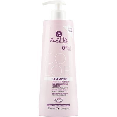 Shampoing Professionnel Alama - Protège et Prolonge la Brillance de la Couleur - Publicité Shampoing Professionnel Alama - Protège et Prolonge la Brillance de la Couleur - Publicité