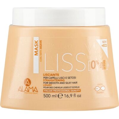 Alama Liss Masque Capillaire - Lissage - 500ml - Publicité Alama Liss Masque Capillaire - Lissage - 500ml - Publicité
