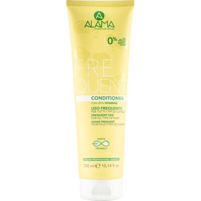 Après-shampoing Fréquent Alama - Anti-Frizz, 300ml - Tout type de cheveux - Publicité Après-shampoing Fréquent Alama - Anti-Frizz, 300ml - Tout type de cheveux - Publicité