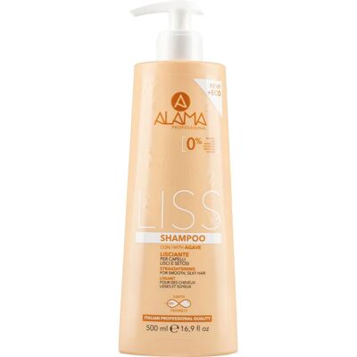 Alama Liss 500 ml Shampoo Professionnel Unisexe - Lissage Capillaire - Publicité Alama Liss 500 ml Shampoo Professionnel Unisexe - Lissage Capillaire - Publicité