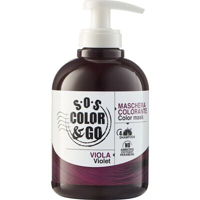 Alama S.O.S. Color & Go Masque Capillaire - Traitement Colorant - Publicité Alama S.O.S. Color & Go Masque Capillaire - Traitement Colorant - Publicité