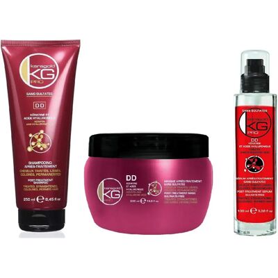 Keragold - Keratin Hyaluronic Acid Sulfate-Free - Sulfate-Free - 3 Unités - Traitement - Publicité Keragold - Keratin Hyaluronic Acid Sulfate-Free - Sulfate-Free - 3 Unités - Traitement - Publicité