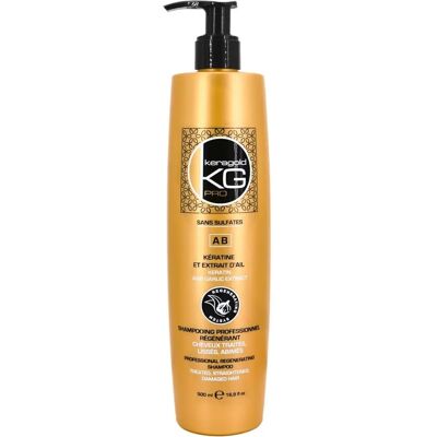 Odświeżający szampon regenerujący Keragold - Pielęgnacja włosów 500ml Odświeżający szampon regenerujący Keragold - Pielęgnacja włosów 500ml