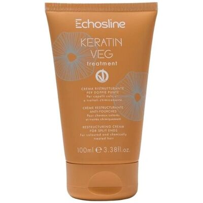 Echosline Keratin veg Treatment - Haarcreme - Regenerierende, Feuchtigkeitsspendende, Silikonfrei Echosline Keratin veg Treatment - Haarcreme - Regenerierende, Feuchtigkeitsspendende, Silikonfrei