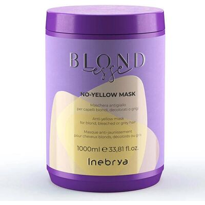 Inebrya Masca de păr Blondesse No-Giallo - 1L Inebrya Masca de păr Blondesse No-Giallo - 1L