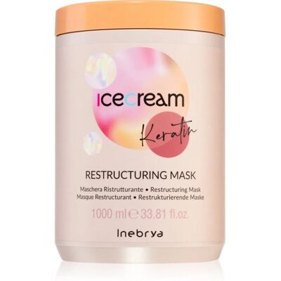 Inebrya Ice Cream Reconstruct Keratinmaske (1000ml) Inebrya Ice Cream Reconstruct Keratinmaske (1000ml)