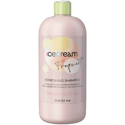 INEBRYA Ice Cream Frequent Refreshing Mint Shampoo - Shampoo INEBRYA Ice Cream Frequent Refreshing Mint Shampoo - Shampoo