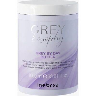 Inebrya Grey By Day (Butter) Masque capillaire pour cheveux gris et platine - Publicité Inebrya Grey By Day (Butter) Masque capillaire pour cheveux gris et platine - Publicité