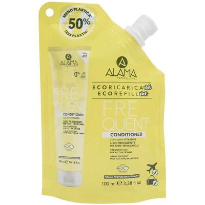 Après-shampoing Fréquent Ecorefillme de Alama Professional - Type de cheveux - Publicité Après-shampoing Fréquent Ecorefillme de Alama Professional - Type de cheveux - Publicité