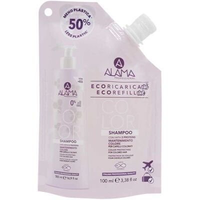 Alama Professional Ecorefillme Color - Shampoo pour Cheveux Colorés - 100ml Alama Professional Ecorefillme Color - Shampoo pour Cheveux Colorés - 100ml