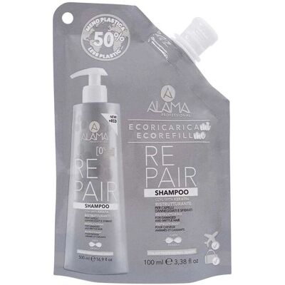 Alama Professional - EcoRefillme Repair - Shampoing - Publicité Alama Professional - EcoRefillme Repair - Shampoing - Publicité