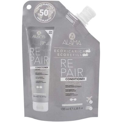 Alama - EcoRefillme Repair - Kératine - Conditioner - Publicité Alama - EcoRefillme Repair - Kératine - Conditioner - Publicité