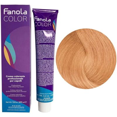 Fanola Color 10.41 - Vopsea pentru păr blond platină cu arămiu cenușiu Fanola Color 10.41 - Vopsea pentru păr blond platină cu arămiu cenușiu