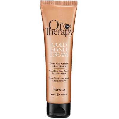 Fanola Oro Therapy Gold Hand Cream - Nourishing 24k Gold Hand Cream 100ml Fanola Oro Therapy Gold Hand Cream - Nourishing 24k Gold Hand Cream 100ml