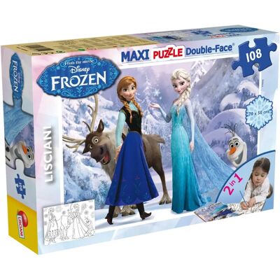 Puzzle Double-face Frozen de Lisciani - Jouet Éducatif Puzzle Double-face Frozen de Lisciani - Jouet Éducatif