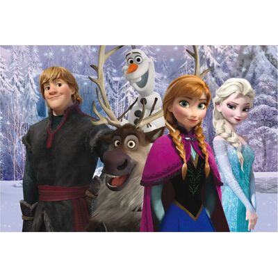 Lisciani Puzzle Dubbelzijdig Frozen 108 - Puzzle Lisciani Puzzle Dubbelzijdig Frozen 108 - Puzzle