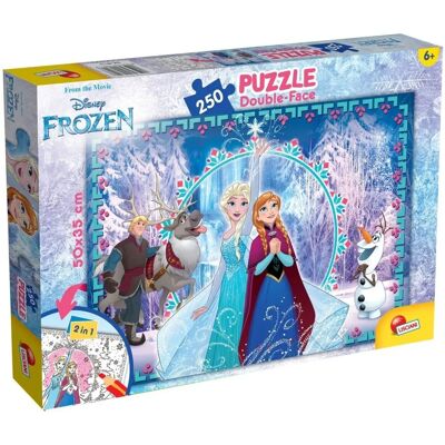 Lisciani GIOCHI Frozen Puzzle Double-Face Plus 250 Pz - Puzzle Lisciani GIOCHI Frozen Puzzle Double-Face Plus 250 Pz - Puzzle