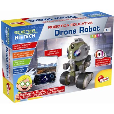 Lisciani Veteran Drone Robot - Hindringssensors - Programmerbara Lisciani Veteran Drone Robot - Hindringssensors - Programmerbara