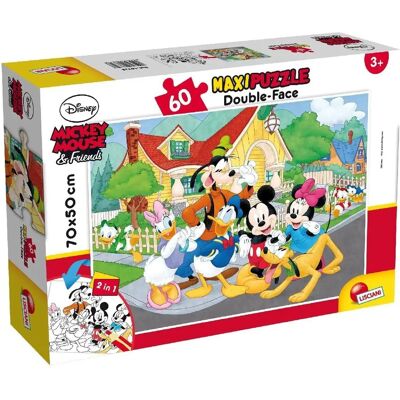 LiscianiGiochi Disney Puzzle Df Maxi Floor 60 Mickey - Puzzle LiscianiGiochi Disney Puzzle Df Maxi Floor 60 Mickey - Puzzle
