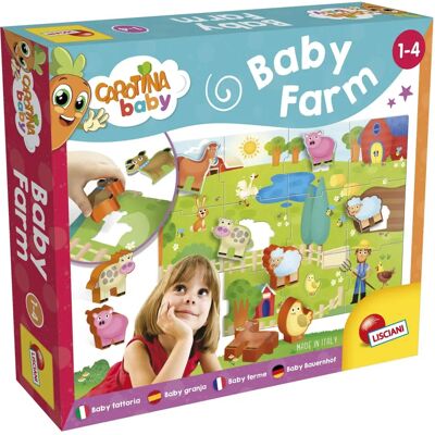 Puzzle Sol Floor - Animaux de la ferme 12 pcs Puzzle Sol Floor - Animaux de la ferme 12 pcs