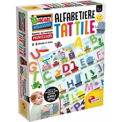 Lisciani Montessori Plus Alfabeto Táctil - Juguete Educativo Lisciani Montessori Plus Alfabeto Táctil - Juguete Educativo