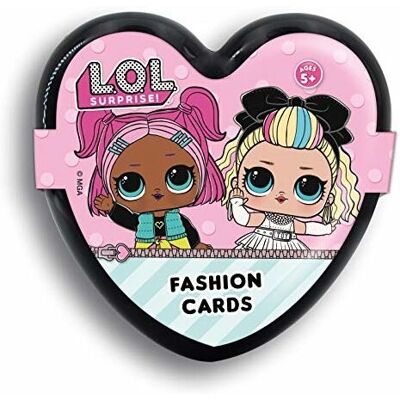 Lisciani LOL Surprise Fashion Cards - Sammelherz-Box Lisciani LOL Surprise Fashion Cards - Sammelherz-Box