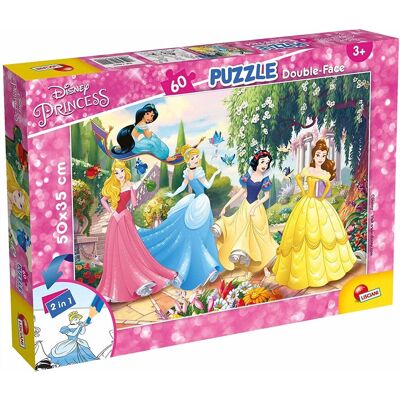 Lisciani Puzzle Df Plus 60 Prinsessa - Dubbelväggspussel för barn Lisciani Puzzle Df Plus 60 Prinsessa - Dubbelväggspussel för barn