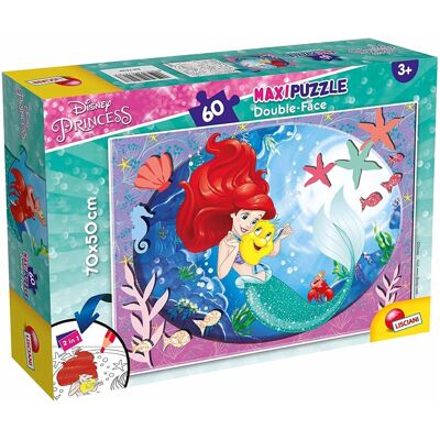 Lisciani Puzzle Df Supermaxi 60 Little Mermaid - Puzzle Lisciani Puzzle Df Supermaxi 60 Little Mermaid - Puzzle