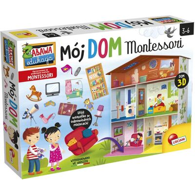 Lisciani Montessori Maxi Haus - Pädagogisches Spielzeug für Kinder Lisciani Montessori Maxi Haus - Pädagogisches Spielzeug für Kinder