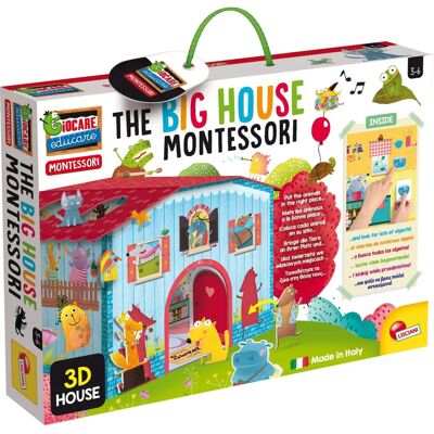Lisciani Montessori - Det Stora Hus av Fantastiska Djur - Taktile Träningen Lisciani Montessori - Det Stora Hus av Fantastiska Djur - Taktile Träningen