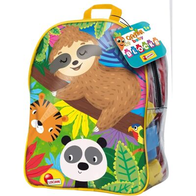 Lisciani Carotina Großer Rucksack Bausteine Lisciani Carotina Großer Rucksack Bausteine