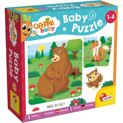 Lisciani 80076 Puzzle - Puzzle d'Animaux 4 pièces Lisciani 80076 Puzzle - Puzzle d'Animaux 4 pièces