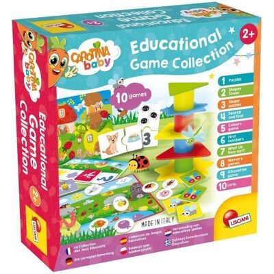 Lisciani Carotina Baby Samling av utbildningsspel - 8.0 x 28.0 x 28.0 cm Lisciani Carotina Baby Samling av utbildningsspel - 8.0 x 28.0 x 28.0 cm