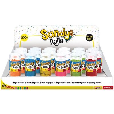 Lisciani Sandy Rolls - Sable cinétique pour enfants - Multicolore - 3 ans et plus - Publicité Lisciani Sandy Rolls - Sable cinétique pour enfants - Multicolore - 3 ans et plus - Publicité