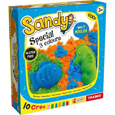 Lisciani Green Kinetic Sand 600g with Shapes - Kids' Play Lisciani Green Kinetic Sand 600g with Shapes - Kids' Play
