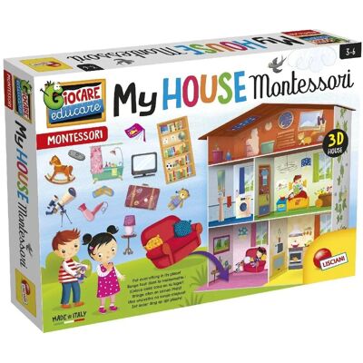 Lisciani Montessori Maxi - Mein Haus - Farben & Tastsinn Lisciani Montessori Maxi - Mein Haus - Farben & Tastsinn