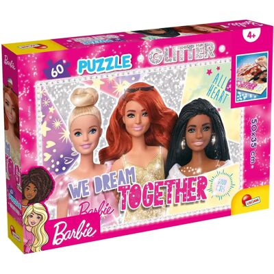 Just Entertainment B.V. Puzzle Glitter Barbie - 60 Pièces - Type Puzzle Just Entertainment B.V. Puzzle Glitter Barbie - 60 Pièces - Type Puzzle