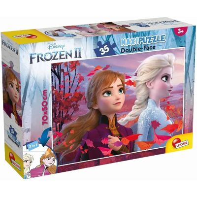 Lisciani Frozen II Puzzle - Doppelgesicht, 35 Teile, ab 3 Jahren Lisciani Frozen II Puzzle - Doppelgesicht, 35 Teile, ab 3 Jahren