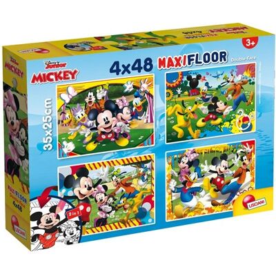 Puzzle Mickey Maxifloor 48 pièces - Puzzle Puzzle Mickey Maxifloor 48 pièces - Puzzle