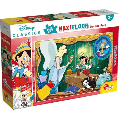 Lisciani Maxi Doppelbild Puzzle - Disney 24 Teile Lisciani Maxi Doppelbild Puzzle - Disney 24 Teile