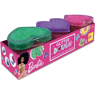 Barbie Glitzer Paste Set - Kreatives Modellierset für Kinder Barbie Glitzer Paste Set - Kreatives Modellierset für Kinder