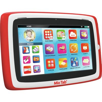 Lisciani Mio Tab 7'' Smart Kid - Tableta 16GB Wi-Fi Rojo Lisciani Mio Tab 7'' Smart Kid - Tableta 16GB Wi-Fi Rojo