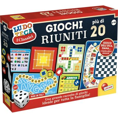 Lisciani 89154 Familien-Brettspiel - Klassiker-Sammlung Lisciani 89154 Familien-Brettspiel - Klassiker-Sammlung