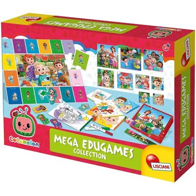 Collection Mega Edugames de Lisciani - Jeu Éducatif pour Enfants 2+ - Publicité Collection Mega Edugames de Lisciani - Jeu Éducatif pour Enfants 2+ - Publicité