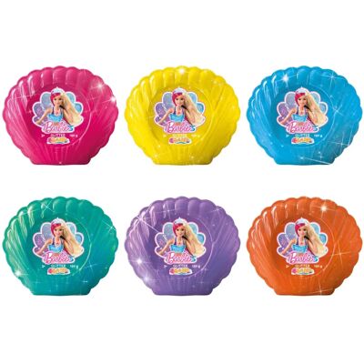 Lisciani Barbie Glitter Sand Shell - Ensemble de Sable Créatif pour Enfants 3+ Lisciani Barbie Glitter Sand Shell - Ensemble de Sable Créatif pour Enfants 3+